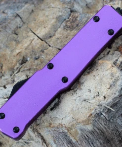Templar Knife Co. Templar Premium Lightweight Slim OTF -Alum. Purple (3.25" D2 Blk Tanto) MA-AP-22-1 -Knifeworks Sales Store MAAP.1 82052.1635345428