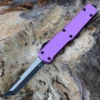 Templar Knife Co. Templar Premium Lightweight Slim OTF -Alum. Purple (3.25" D2 Blk Tanto) MA-AP-22-1