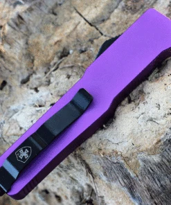 Templar Knife Co. Templar Premium Lightweight Slim OTF -Alum. Purple (3.25" D2 Blk Dagger) MA-AP-12-1 -Knifeworks Sales Store MAAP 66954.1635345354
