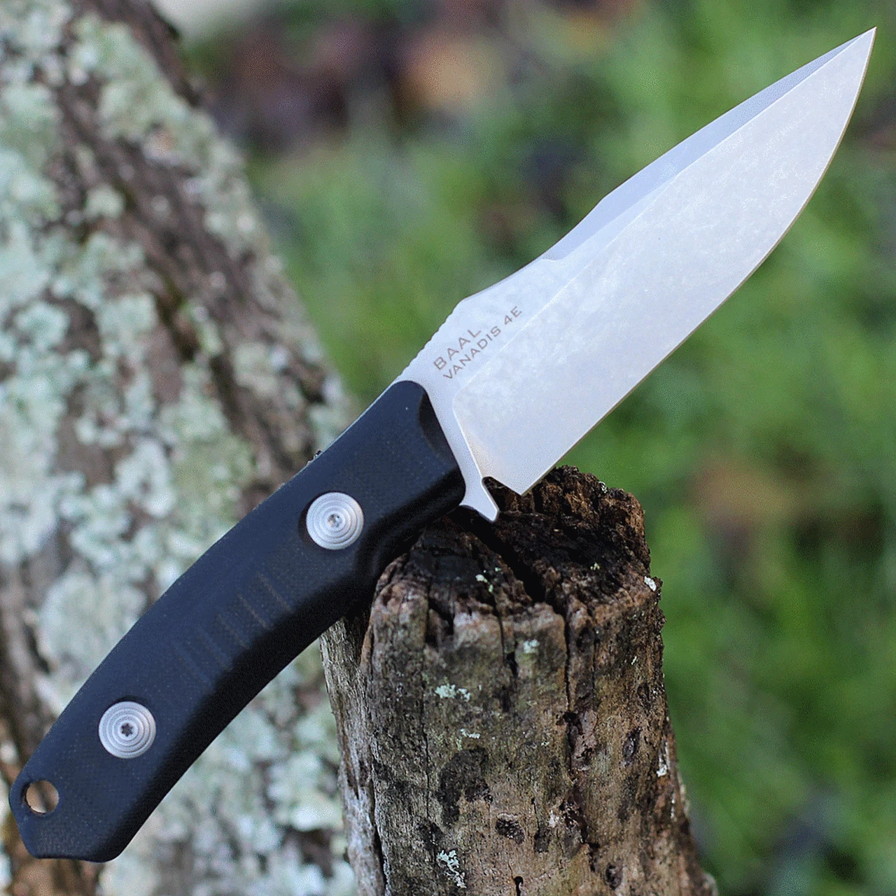 Maxace Knives Maxace Baal Tactical Fixed Black G10 (4.1” Vanadis 4E SW) MBL01 2 Maxace Knives Maxace Baal Tactical Fixed Black G10 (4.1” Vanadis 4E SW) MBL01 - Image 2