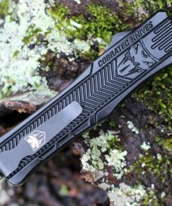 CobraTec Knives MBCTK-1MDAGNS Medium CTK-1 Black, 3.0" D2 Steel Dagger Plain Blade, Aluminum Handle -Knifeworks Sales Store MBCTK 48631.1611784883.1280.1280 36441.1611950204