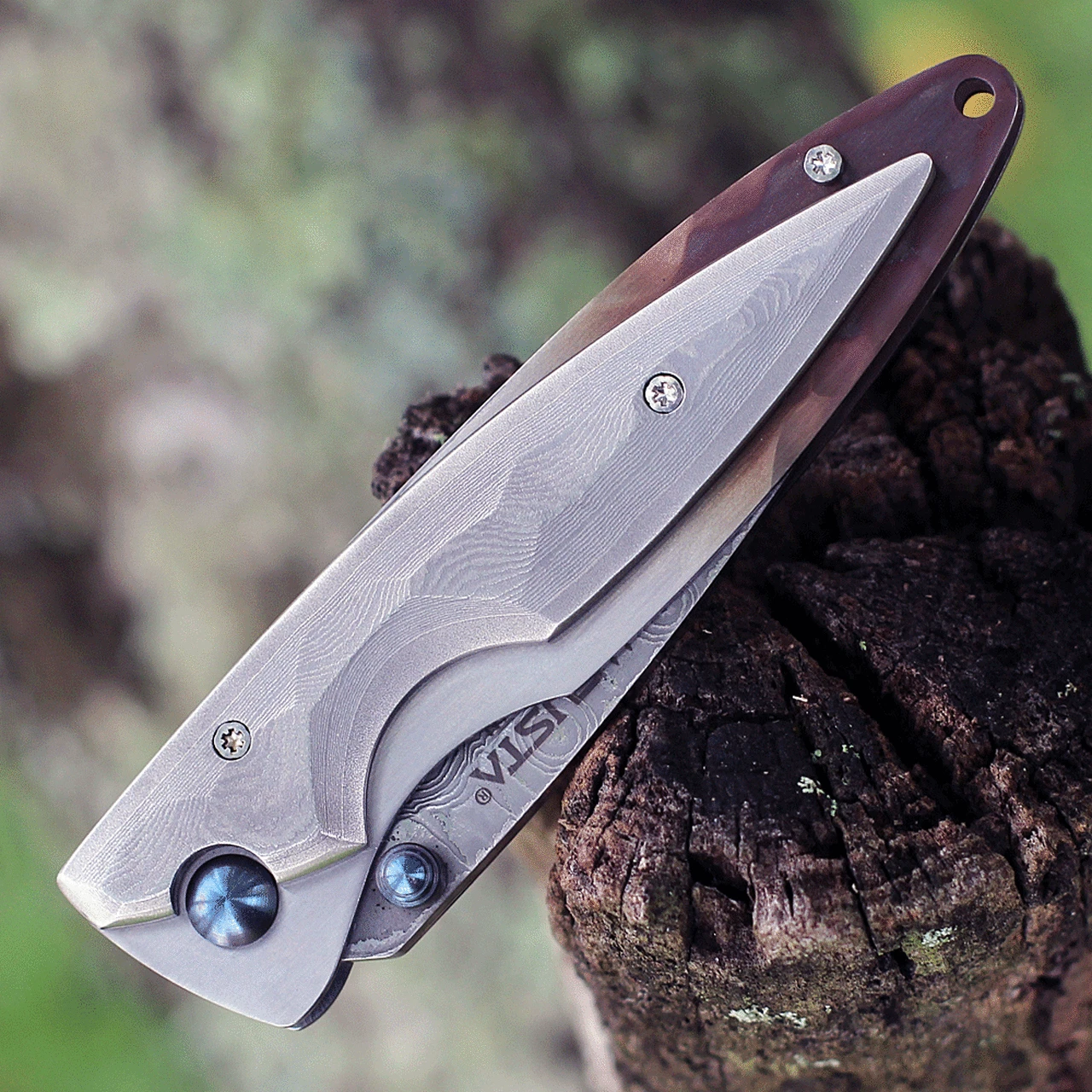 Mcusta Kusumi Classic Damascus Folder, Decorative Woven Nishijin Pouch 3 Mcusta Kusumi Classic Damascus Folder, Decorative Woven Nishijin Pouch - Image 3