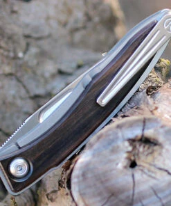 Chris Reeve Mnandi Inlay Macassar Ebony Drop Point (MNA-1016) -Knifeworks Sales Store MNA 1016.4 39445.1579548157