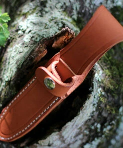 Bark River Knives Mini Aurora Hunter BA06028MBC, 3.71" CPM 3V Plain Blade, Black Canvas Micarta Handle 5 Bark River Knives Mini Aurora Hunter BA06028MBC, 3.71" CPM 3V Plain Blade, Black Canvas Micarta Handle -Knifeworks Sales Store Mini Aurora sheath 92444.1598987038