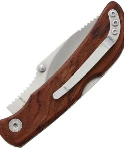 Outdoor Edge Caper Lite - Brown Wood (3.13" AUS-8 Satin) CL-10W 3 Outdoor Edge Caper Lite - Brown Wood (3.13" AUS-8 Satin) CL-10W -Knifeworks Sales Store OECL10W 1 45941.1639493204