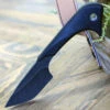 Outdoor Edge Leduck LDK-30, 2.5" 8Cr14 SS Blackstone Blade, Rubberrized TPR Handle