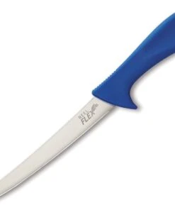 Outdoor Edge 7.5 ReelFlex Fillets RF-75C, 7.5" German 4116 Stainless Plain Blade, Nonslip Rubberized TPR Handle