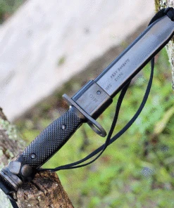 Ontario M-7 Bayonet - Blk Polypropylene (6.7" 1080 Blk) 8185 -Knifeworks Sales Store ON494.1 78685.1636560819