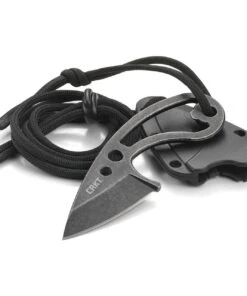 CRKT Owlet Neck Knife CR2716, 2.181" 8Cr13MoV Plain Blade, 8Cr13MoV Handle -Knifeworks Sales Store Owlet 3 85551.1579192685