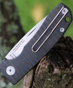 PMP Knives & Maxace Harmony PMP007, 3" Satin Bohler M390 Drop Point Blade, Flame Titanium Handles -Knifeworks Sales Store PMP007.2 19456.1625688515