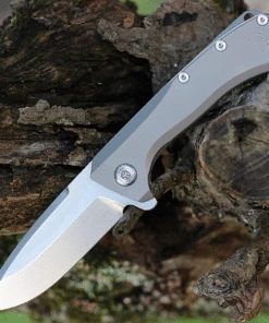 PMP Knives Revenge II - Gray Titanium (3.74" M390 Satin) PMP009
