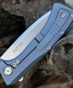 PMP Knives Revenge II - Blue Titanium (3.74" M390 Satin) PMP011 -Knifeworks Sales Store PMP011.2 49370.1630512211
