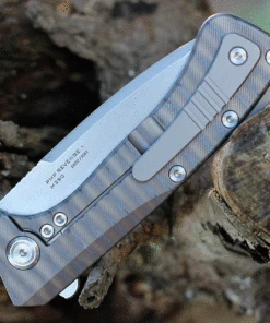 PMP Knives Revenge II - Flame Titanium (3.74" M390 Satin) PMP012 -Knifeworks Sales Store PMP012.3 84043.1630512496