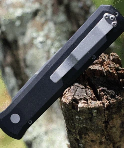 Pro-Tech Godfather Automatic - Black Alum.(4.0" 154CM Bead Blast) 920 -Knifeworks Sales Store PT920.2 01642.1629817407