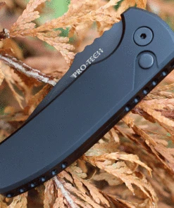 Pro-Tech Short Blade Rockeye (SBR) Automatic Black Alum. (2.5" S35VN Blk) LG403 -Knifeworks Sales Store PTLG403.4 31664.1631643498