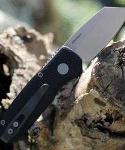 Pro-Tech Runt 5 Automatic - Textured Blk (1.9" 20CV SW Reverse Tanto) R5205 -Knifeworks Sales Store PTR5205 16877.1632767438