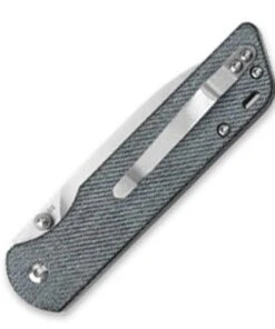 QSP Knife Parrot QS102-F, 3.25" D2 Satin Plain Blade, Denim Micarta Handle -Knifeworks Sales Store QS102F 1 45825.1621519650