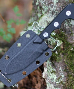 QSP Knife Neckmuk Neck Knife QS125-A, 2.875" D2 Plain Blade, Black G10 Handle 5 QSP Knife Neckmuk Neck Knife QS125-A, 2.875" D2 Plain Blade, Black G10 Handle -Knifeworks Sales Store QS125A.3 05003.1603835542