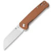 QSP Knife QSP Penguin Tan Micarta (3" D2 Two-Tone Satin) QS130-J