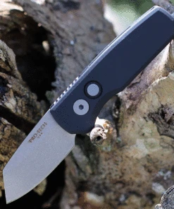Pro-Tech Runt 5 Automatic - Smooth Blk (1.9" 20CV SW Reverse Tanto) R5201