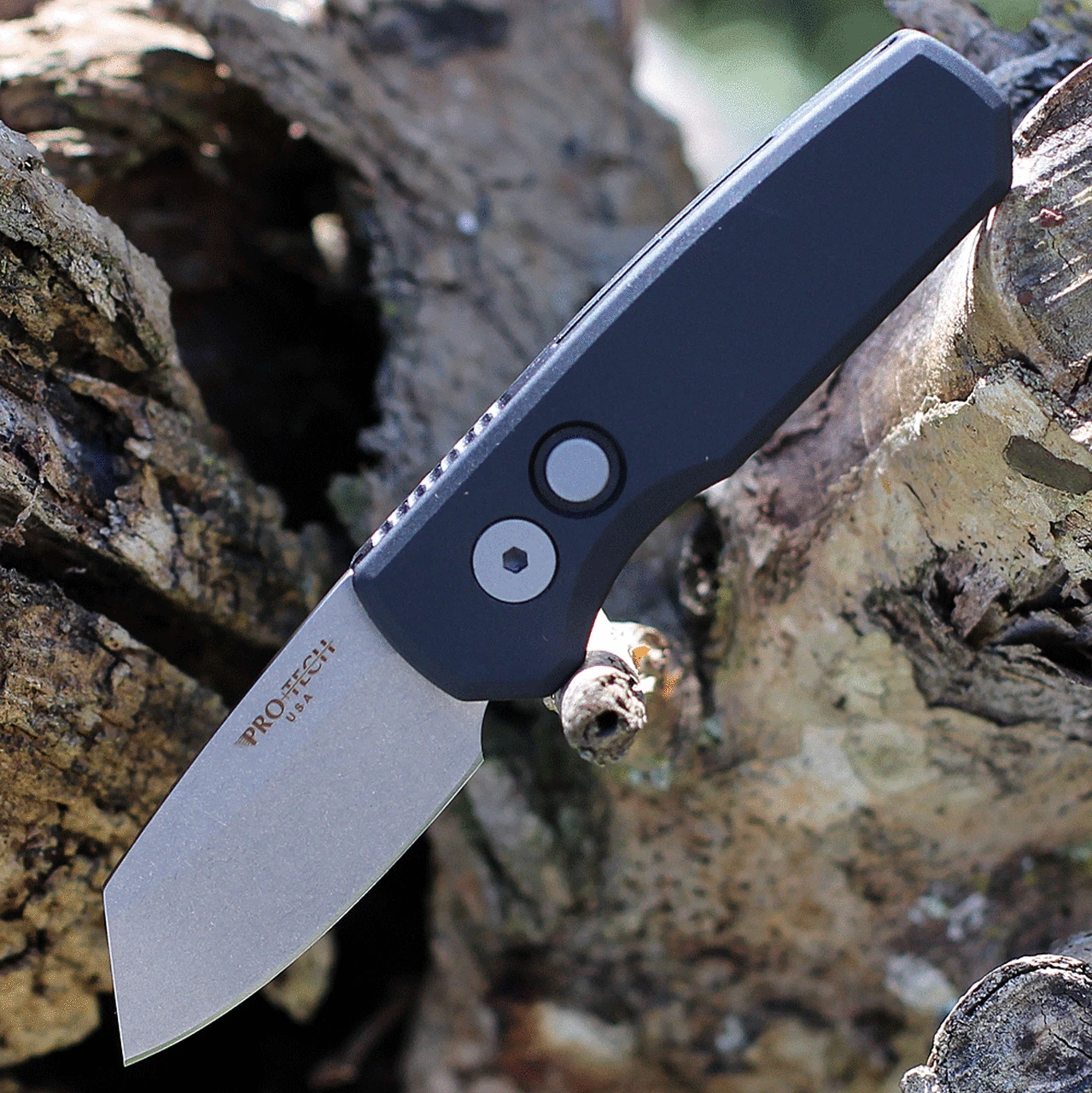 Pro-Tech Runt 5 Automatic - Smooth Blk (1.9" 20CV SW Reverse Tanto) R5201 1 Pro-Tech Runt 5 Automatic - Smooth Blk (1.9" 20CV SW Reverse Tanto) R5201