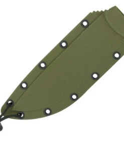ESEE Knives ESEE-6P-CP-OD, 6.5" Plain Blade w/ Clip Point Blade , OD Green Molded Sheath w/ Clip Plate -Knifeworks Sales Store RC6SHEATHODnnn 83687.1614872602