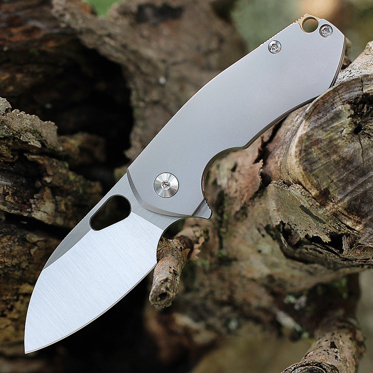 GiantMouse ACE Riv Flipper Elmax Stonewashed Titanium Handle 1 GiantMouse ACE Riv Flipper Elmax Stonewashed Titanium Handle