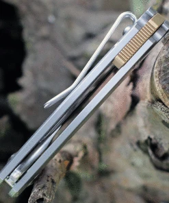 GiantMouse ACE Riv Flipper Elmax Stonewashed Titanium Handle 7 GiantMouse ACE Riv Flipper Elmax Stonewashed Titanium Handle -Knifeworks Sales Store RIV Titanium.2 06316.1627933389