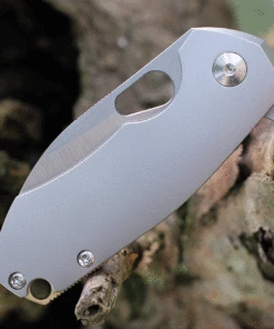 GiantMouse ACE Riv Flipper Elmax Stonewashed Titanium Handle 8 GiantMouse ACE Riv Flipper Elmax Stonewashed Titanium Handle -Knifeworks Sales Store RIV Titanium.3 71825.1627933389