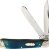 Rough Ryder Trapper - Blue / Blk Bone (3.12" 440A) RR2115