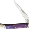 Rough Ryder Toothpick RR2148 Purple Swirl Acrylic Handle