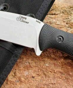 Doug Ritter Knives and Gear Doug Ritter RSK® Mk3-G2 - Knifeworks Exclusive - Black / Stonewashed CPM-S45VN -Knifeworks Sales Store RSK Mk3 G2 beauty 2 1200w 55717.1609966943