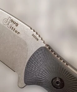 Doug Ritter Knives and Gear Doug Ritter RSK® Mk3-G2 - Knifeworks Exclusive - Black / Stonewashed CPM-S45VN -Knifeworks Sales Store RSK Mk3 G2 thumbramp 1200w 34855.1609966944