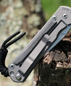 Chris Reeve Knives Small Sebenza 31, 2.99" S45VN Drop Point, Black Canvas Micarta Inlays (S31-1200) -Knifeworks Sales Store S31 1200 1 43285.1628110375