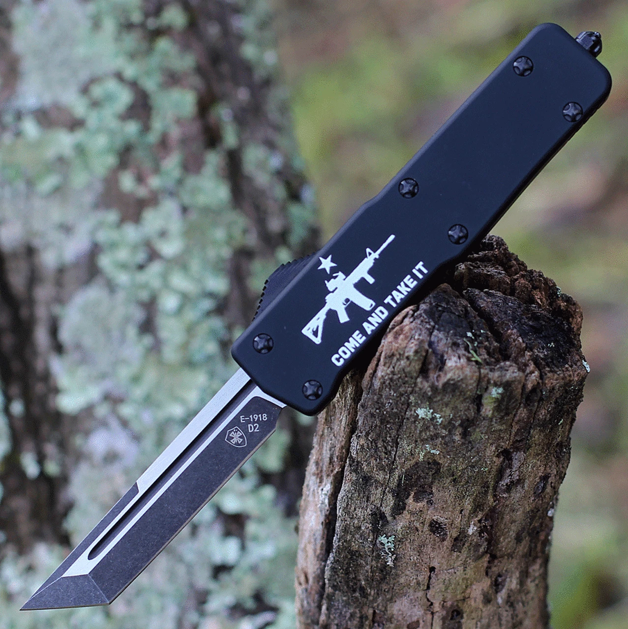 Templar Knife Co. Templar Premium Lightweight Small OTF -Alum. Blk CATI (3" D2 Blk Tanto) SA-AR15-22-1 1 Templar Knife Co. Templar Premium Lightweight Small OTF -Alum. Blk CATI (3" D2 Blk Tanto) SA-AR15-22-1