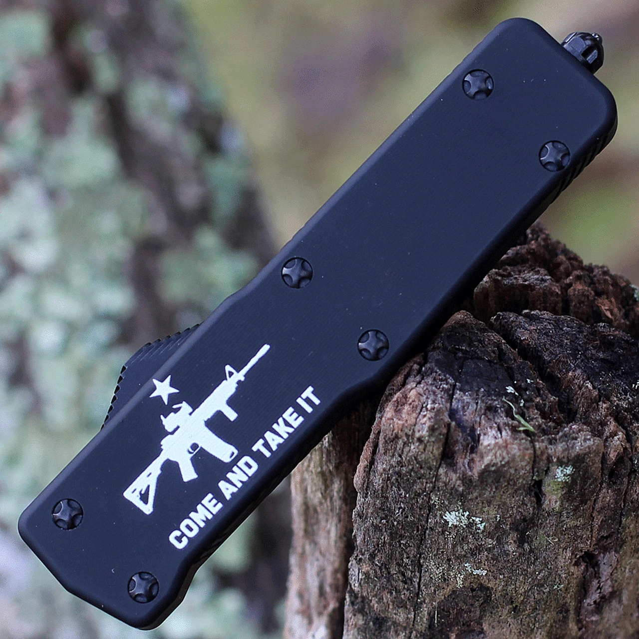 Templar Knife Co. Templar Premium Lightweight Small OTF -Alum. Blk CATI (3" D2 Blk Tanto) SA-AR15-22-1 3 Templar Knife Co. Templar Premium Lightweight Small OTF -Alum. Blk CATI (3" D2 Blk Tanto) SA-AR15-22-1 - Image 3