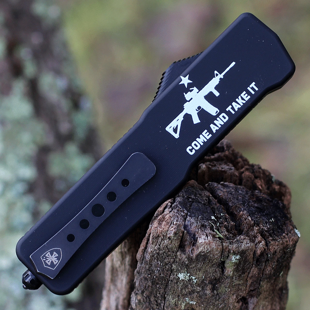 Templar Knife Co. Templar Premium Lightweight Small OTF -Alum. Blk CATI (3" D2 Blk Tanto) SA-AR15-22-1 4 Templar Knife Co. Templar Premium Lightweight Small OTF -Alum. Blk CATI (3" D2 Blk Tanto) SA-AR15-22-1 - Image 4