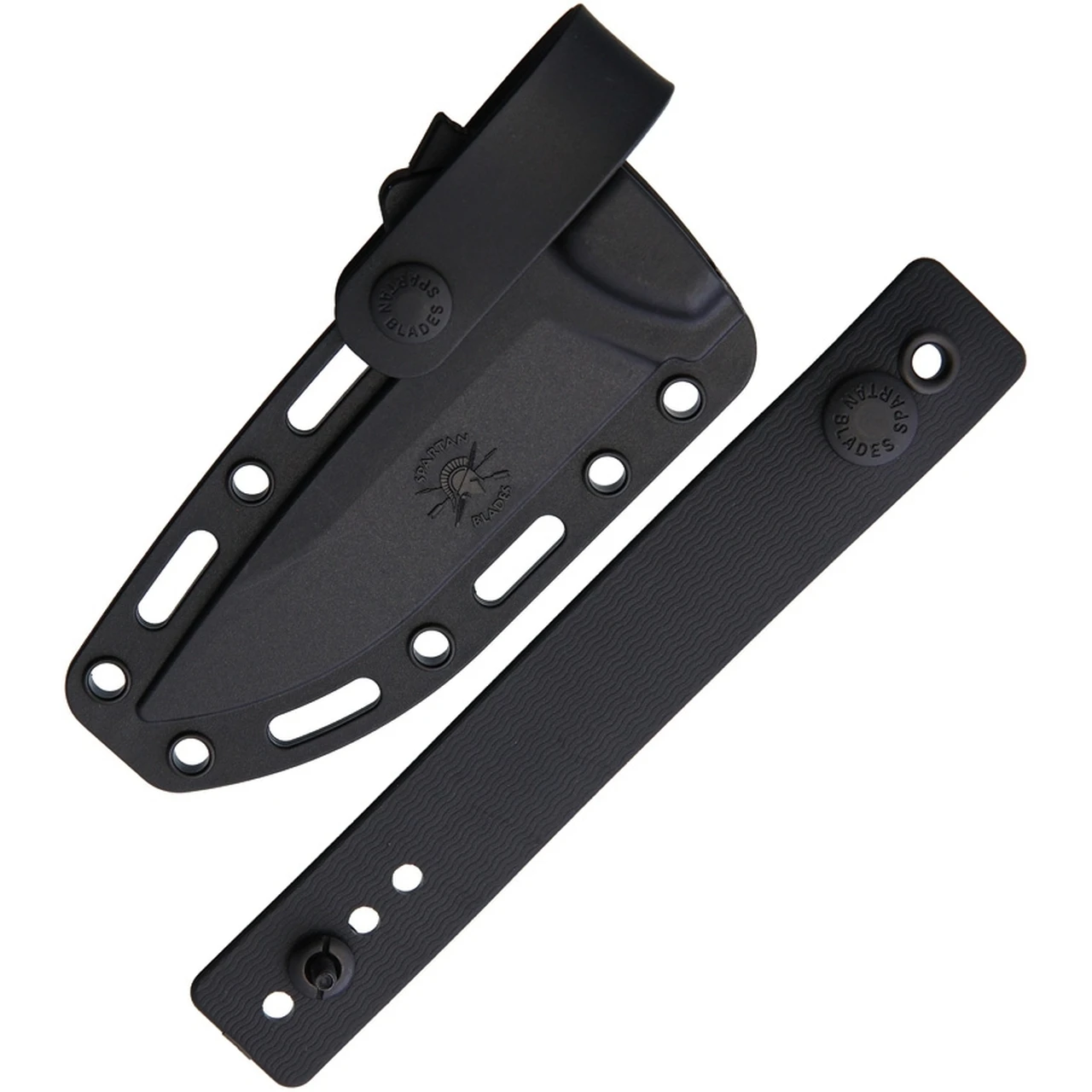 Spartan Blades Alala Fixed Blade 4BKGR, 3.7" 1095 Cro-Van Black Plain Blade, Green Micarta Handle 2 Spartan Blades Alala Fixed Blade 4BKGR, 3.7" 1095 Cro-Van Black Plain Blade, Green Micarta Handle - Image 2