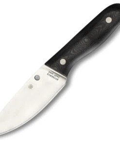 Spyderco Knives Spyderco Serrata FB32GP, CAST 440C Steel, Black G-10 Handle, PlainEdge