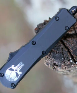 Templar Knife Co. Templar Knife Small OTF Fallen S-FL-23-2, 2.75" 440C Satin Tanto Blade, Aluminum Zinc Handle -Knifeworks Sales Store SFL HANDLE.1 11055.1604334954