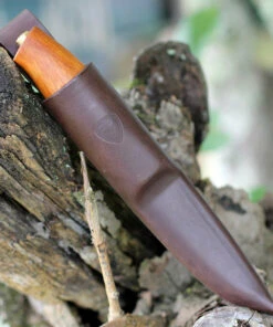 Helle 83 Skog, 3" Helle Triple Laminated Steel Plain Blade, Beechwood Handle -Knifeworks Sales Store SKOG.2 90003.1591197159