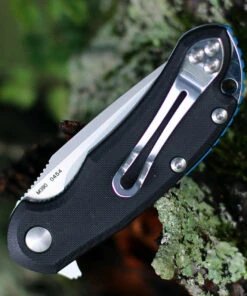 Steel Will C22M-2BK Cutjack, 3" M390 Satin Plain Blade, Black G10 Handle -Knifeworks Sales Store SMGC22M2BK.3 88912.1597777339