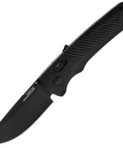 Sog Flash 11180157 MK3 AT-XR 3.45" D2 Plain Edge, Blackout GRN Handles