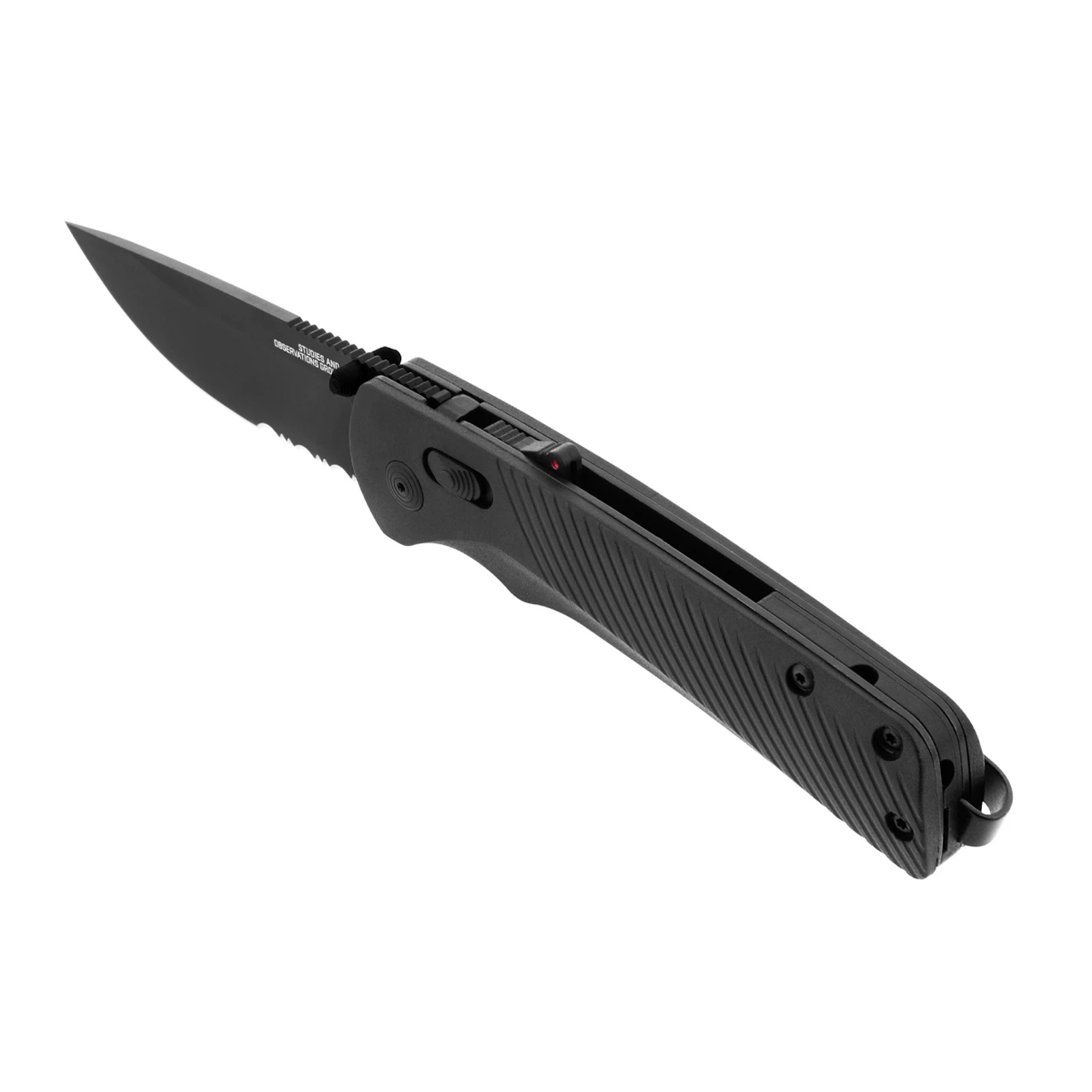 SOG Flash 11180257 MK3 AT-XR 3.45" Partially Serrated Edge, Blackout GRN Handles 3 SOG Flash 11180257 MK3 AT-XR 3.45" Partially Serrated Edge, Blackout GRN Handles - Image 3