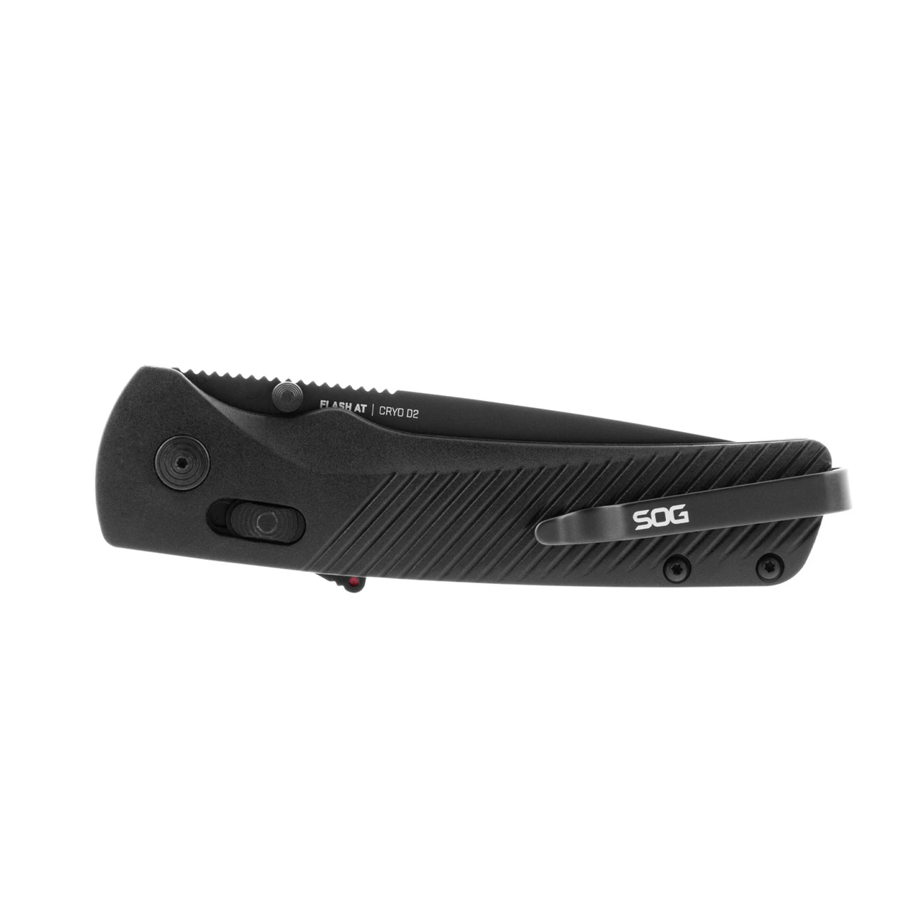 SOG Flash 11180257 MK3 AT-XR 3.45" Partially Serrated Edge, Blackout GRN Handles 5 SOG Flash 11180257 MK3 AT-XR 3.45" Partially Serrated Edge, Blackout GRN Handles - Image 5