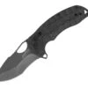 SOG Kiku LTE XR 12-27-04-57, 3.03" CTS-XHP Stainless Steel Black Plain Blade, Black Micarta Handles