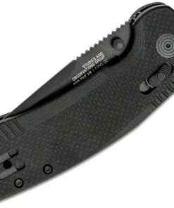 SOG SOG-Tac XR Folding Knife 12-38-03-57, 3.39" D2 Black Drop Point Combo Blade, Black G-10 Handle 4 SOG SOG-Tac XR Folding Knife 12-38-03-57, 3.39" D2 Black Drop Point Combo Blade, Black G-10 Handle -Knifeworks Sales Store SOG12380157 2 36012.1616445998.1280.1280 43857.1616446420
