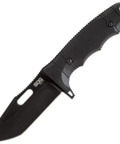 SOG Seal FX - USA Made 17-21-02-57, 4.3" CPM S35VN Black Tanto Fixed Blade, Black GRN Handle, Black Kydex Sheath