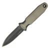 SOG Pentagon FX Covert FDE SOG17610457, 3.41" CPM S35VN Black Titanium Nitride Straight Blade, Dark Earth G-10 Handle