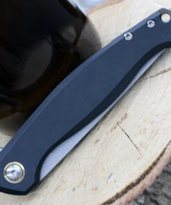 GiantMouse ACE Sonoma Frame Lock Knife, 3.3" Stonewash M390 Drop Point Blade, Black PVD Titanium Handle 7 GiantMouse ACE Sonoma Frame Lock Knife, 3.3" Stonewash M390 Drop Point Blade, Black PVD Titanium Handle -Knifeworks Sales Store SONOMA TI PVD.4 41259.1611763160